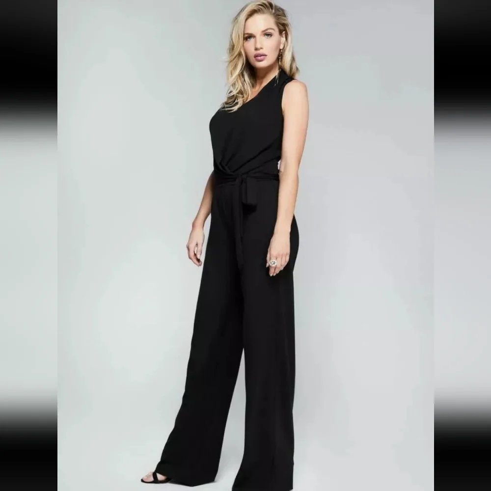 Guess by Marciano Black Jumpsuit - Picture 5 of 9